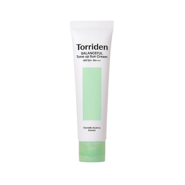 Torriden Balanceful Cica Tone-Up Sunscreen SPF50+ PA++++ Brightening Sun Cream 60ml
