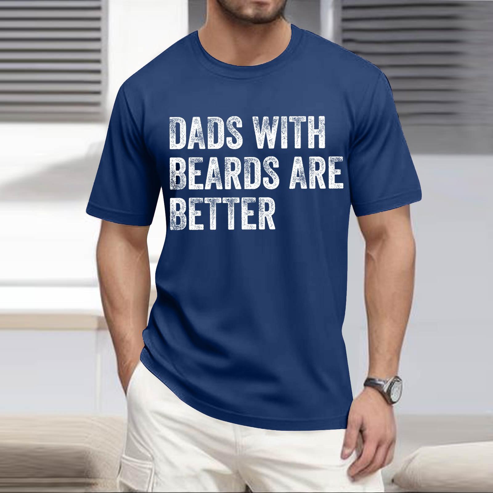 

Мужская модная футболка, уличная повседневная одежда с коротким рукавом M синий