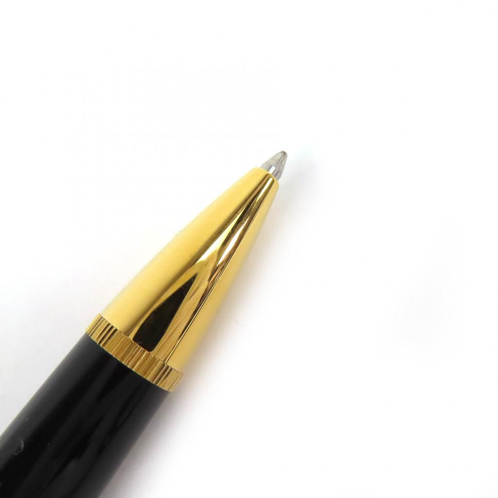 Excellent Dunhill Ballpoint pen Sentryman logo twist black mens Used