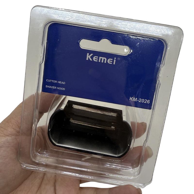 100% Kemei Original Replacement Blades For KM-2026/2027 Shaver Knife Head And Knife Net Mesh Shaving Accessories