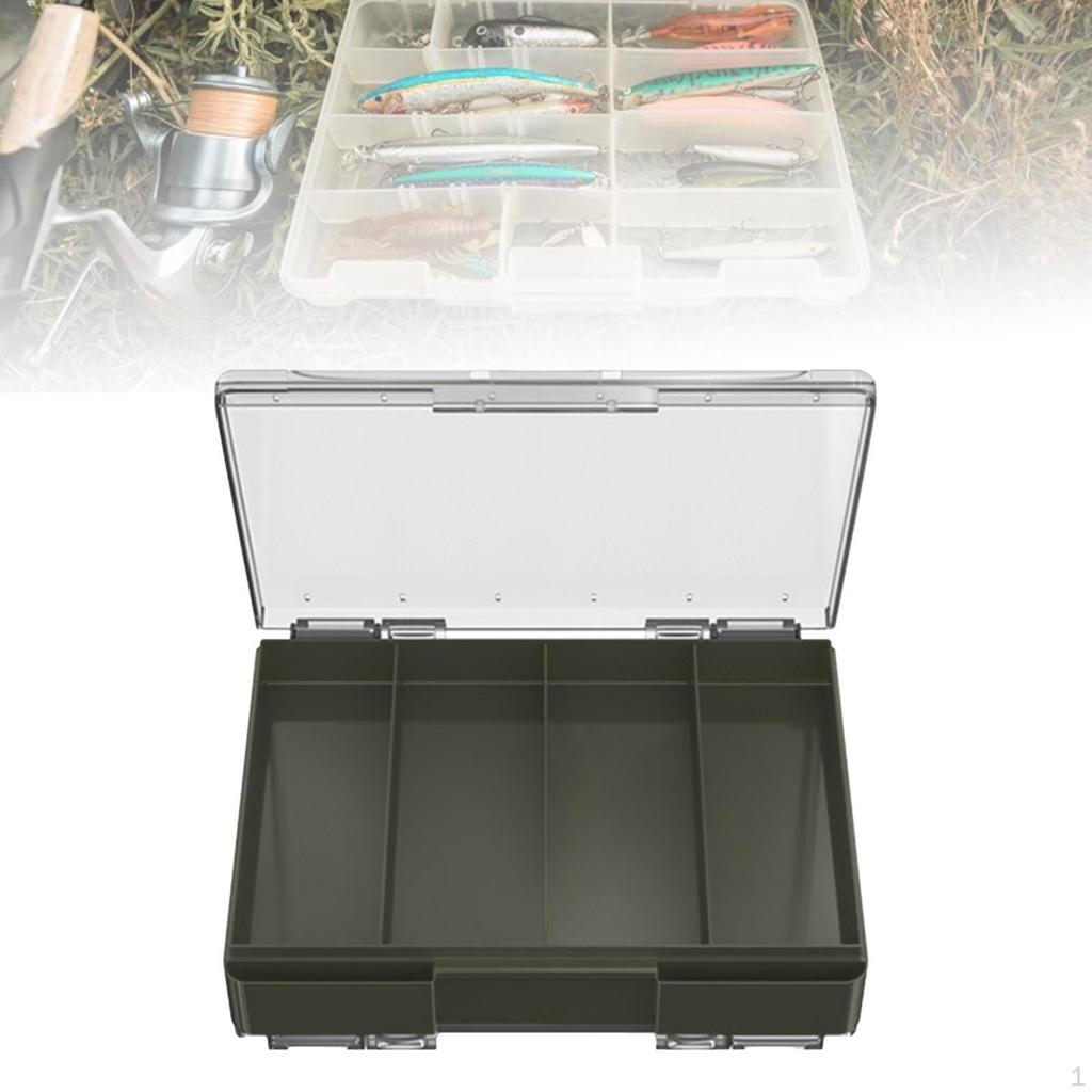 Cutie Organizator cu Secțiuni Ajustabile pentru Jiguri Cârlige Apă Dulce Apă Sărată