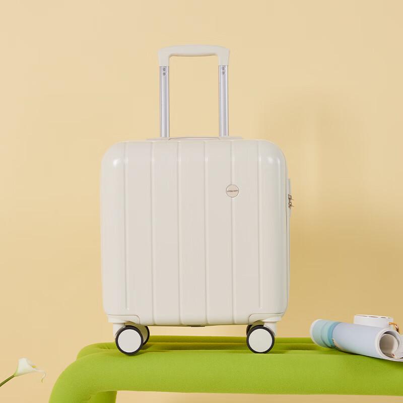 18-Inch Lightweight ABS+PC Carry-on Spinner Suitcase 18 inches