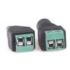 10pcs/5Pairs 2.1x5.5mm DC Power Plug Jack Adapter Connector Male and Female