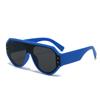 Neue Vintage Runde Sonnenbrillen Damen Herren Kreisförmige Sonnenbrillen Weibliche Ovale Brillen Oculos De Sol für Männliche Weibliche Pilotenbrillen