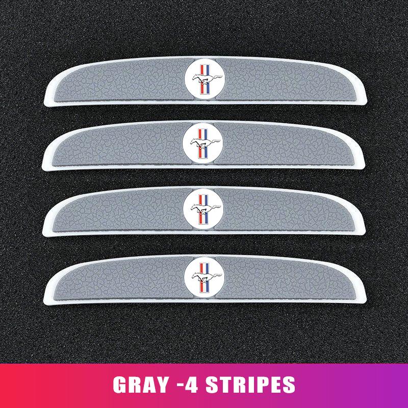 ITES5 For Ford 4pcs Car Door Edge Protection Guards Anti-scratch Stickers Anti-collision Strip Accessories Escape Ecosport Explorer