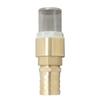 Copper Pagoda Nozzle Non-Return Valve Suction Strainer Foot Valve Hose Connection With Mesh Strainer Water Pump Bottom Valve