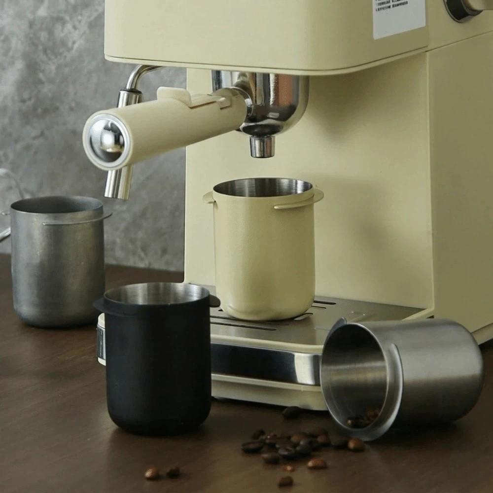 Flat Bottom Espresso Measuring Cup 304 Stainless Steel Barista Tool  Coffee Machine Accessories