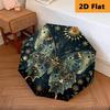 Butterfly Garden Folding Umbrella Durable Travel Gift Three Folds Travel