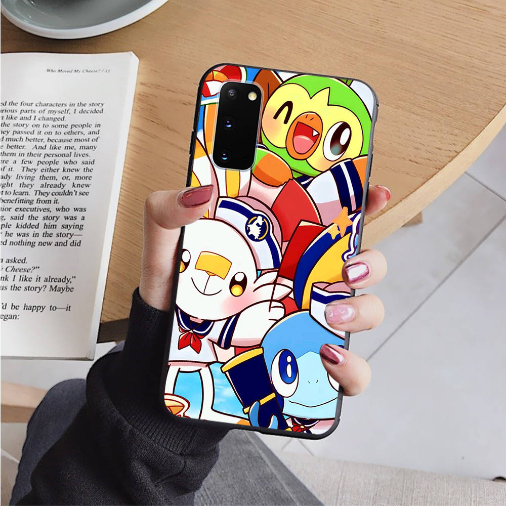 AP7 Pokemon Black Case for Xiaomi Poco X6 M5 M6 F5 F6 F1 C65 C55 C50 C51 C40 Redmi Note 7 8 14C A3X 13C 12C 11 10A 9C Pro Sofe Cover