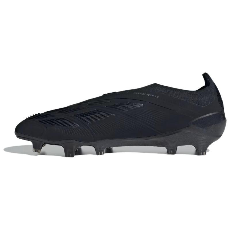 Adidas Predator 24 Elite Laceless Fg 'Base Black Pack' Sneakers IE1807