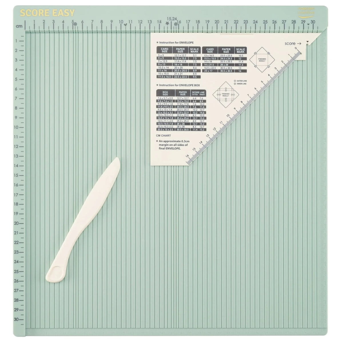 Score Easy Mint Tabule - 30x30 | Vaessen Creative
