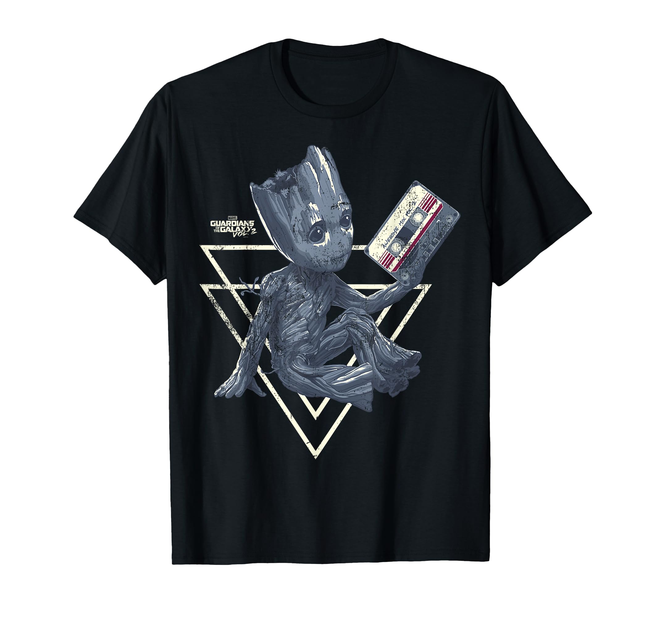 

Marvel Guardians of the Galaxy Vol. 2 Groot Mixtape Sketch T-Shirt
