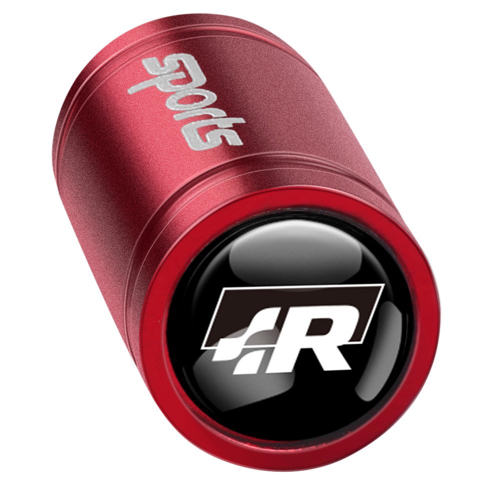 HIJK1 For VW R Golf 6 Jetta Bora Mk4 GTI GTD Tiguan Passat Touran Polo 4pcs Car Wheel Tire Valve Caps Stem Case With Logo Auto Styling