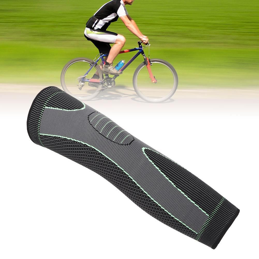 Compression Kneepad Lengthened Sport Leg Protector Sleeve Breathable High Elastic for Outdoor