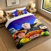 Set Biancheria da Letto 3 Pezzi Hotel Transylvania Lenzuolo Morbido e Due Federe Decorazione Camera da Letto Casa