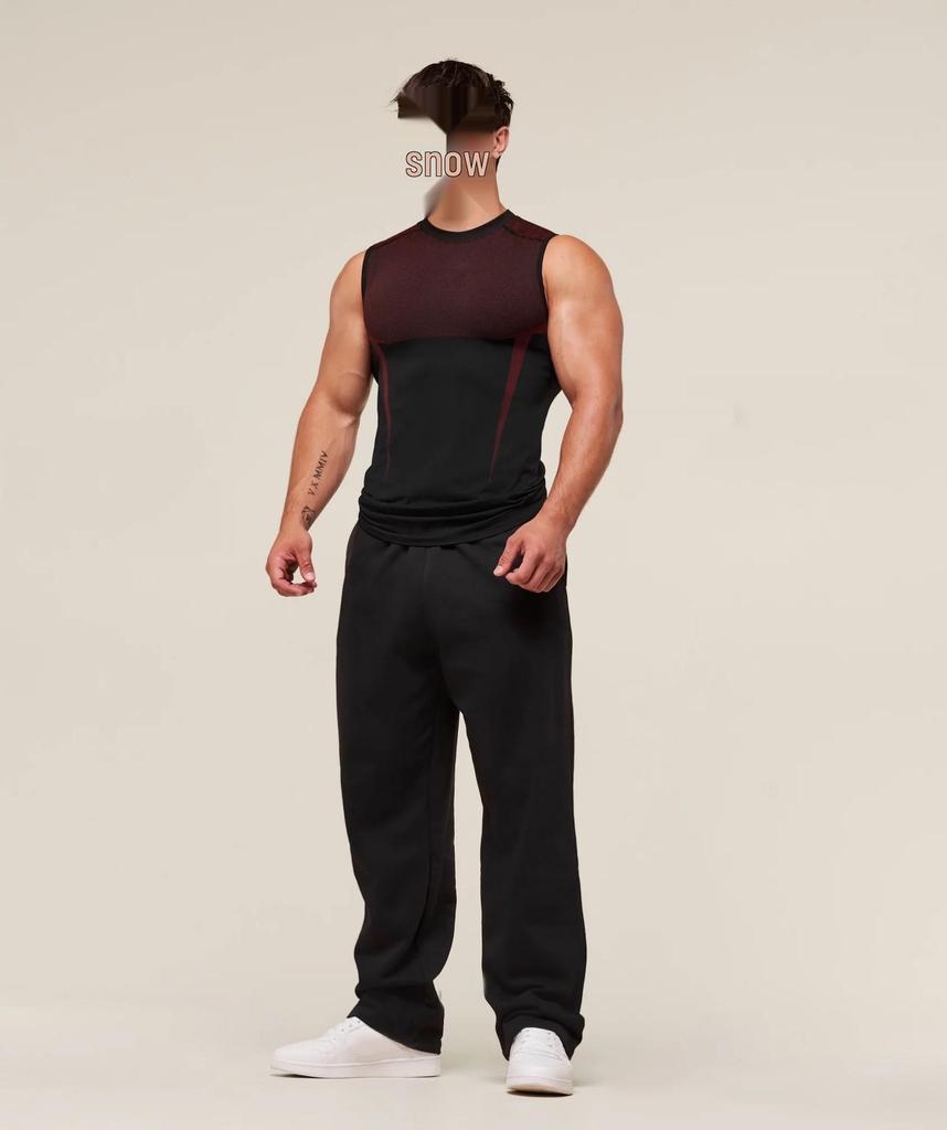 Men's Seamless Quick-Dry Sleeveless Running Tank Top