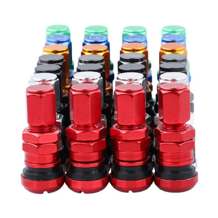 Car Wheel Valves Stems Cores Aluminum Alloy Construction with Enhances Durability and Style For Everyday Commuting 4pcs