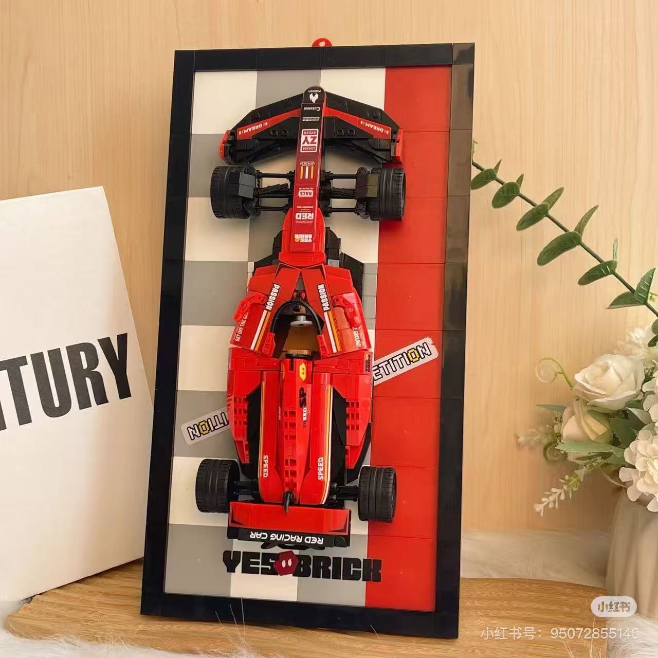 

Car Racing Building Block Set - Cool Red Easy To Assemble Perfect Gift For Birthdays Holidays New Year And Valentine S Day S