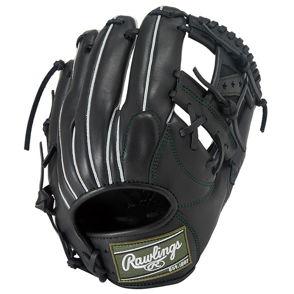 Rawlings HYPER TECH R2G Baseball Throw Glove, Soft, GR5FHTN62, Infielder's, Black, 11.25 inches, Right-Handed