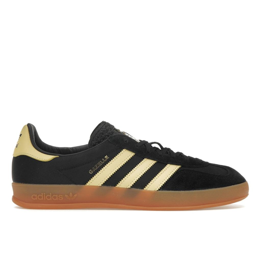 Adidas Gazelle Indoor Schwarz Fast Gelb Gummi Unisex Sneaker Core-Black IG4999