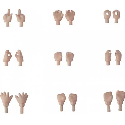 Good Smile Company Nendoroid Nendoroid Doll  Hand Parts Set  Cream   Reissue 