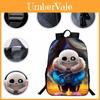 Undertale Sans 16 Inch Children Backpack With Durable Polyester Material And Adjustable Padded Shoulder Straps