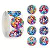 50pcs Roll Stickers Princess Mermaid Seal Anime Cute Stickers Kawaii Charizard Round Seal Stickers Rolls Stickers Graffiti Gifts