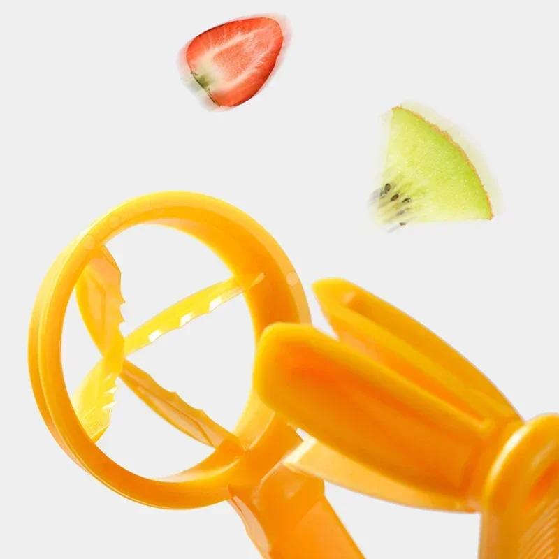 Hot Tomato Slicer Cutter Grape Tools Cherry Kitchen Pizza Fruit Splitter Artifact Small Tomatoes Accessories Manual Cut Gadget