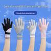 Women's UV Protection Ice Silk Touchscreen Gloves: Non-Slip, Breathable Driving and Cycling Gloves for Summer.