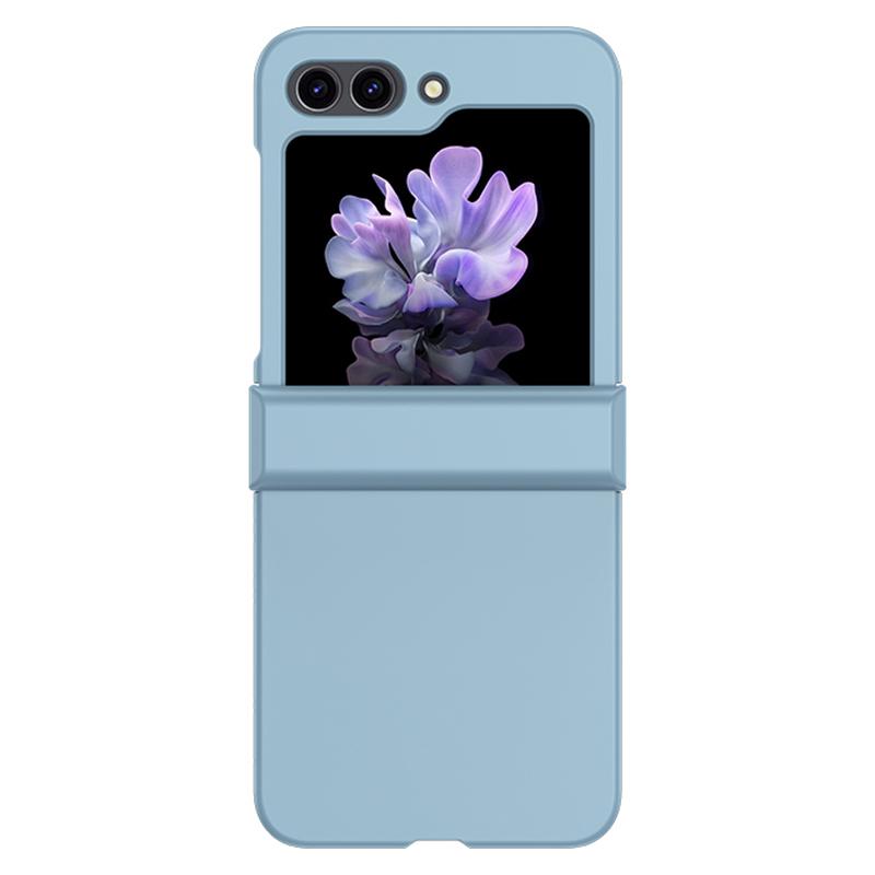 For Samsung Galaxy Z Flip5 5G Hinde Protection Phone Case Hard PC Skin-touch Cover
