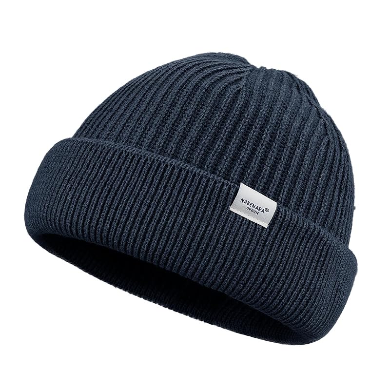 

[Croogo] knit hat autumn winter men s ladies knit cap Stretchability soft knit watch Windproof Cold protection warm lightweight beanie knit