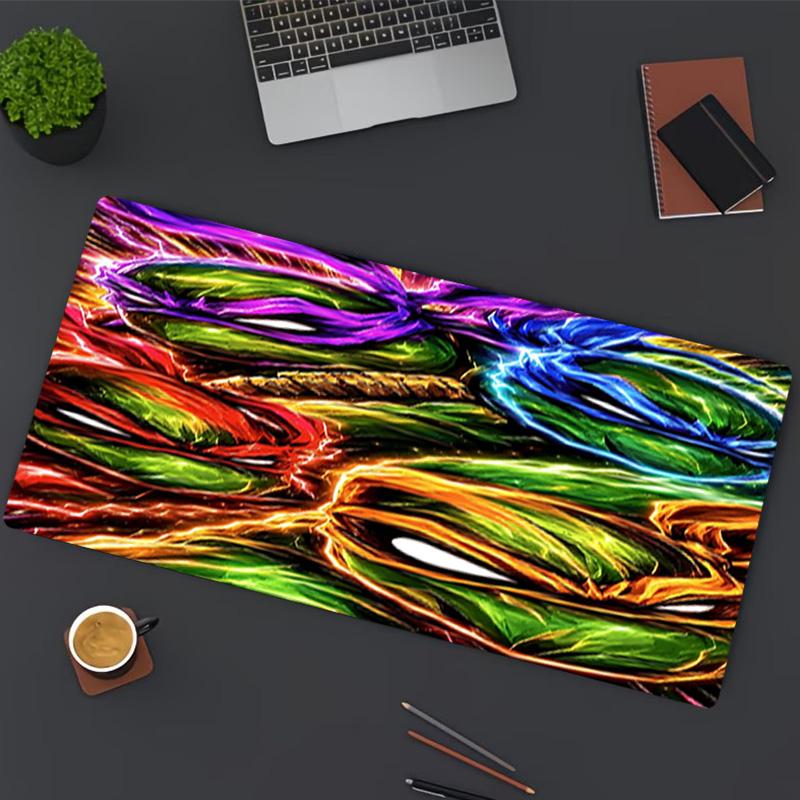 Teenage Mutant Ninja Turtles Print Mouse Pad, for Keyboard Pad Laptop PC Mat for Office Home Use, Desk Decor, Perfect Birthday Gift for Gamers