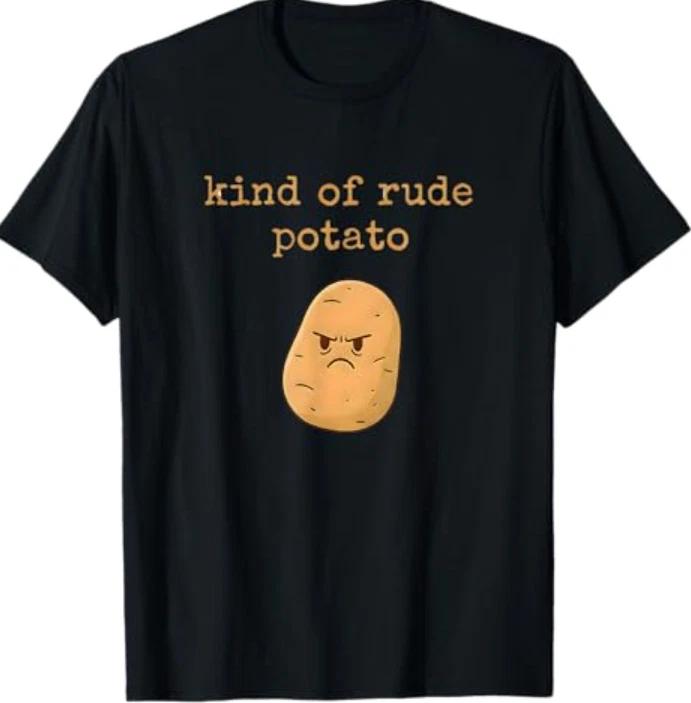 Sweet Potato Kind of Rude Potato Matching Fall Family T-Shirt 3XL