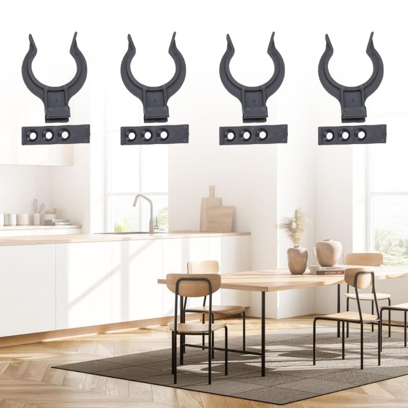 12Pcs Cabinet Plinths Fixing Clip Kitchen Kickboard Clip Replacement Kitchen Baseboards Fasteners Easy To Install