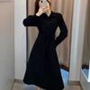 Shop Women S waiSt Tie Collared Long dreSS wdmS Wdr tS13493445
