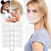 10/20 Stück Transparente Schutzmaske Wimpernverlängerung Maniküre Anti-Beschlag-Schild Mundschutz Staubdicht Schönheitsstudio Zubehör