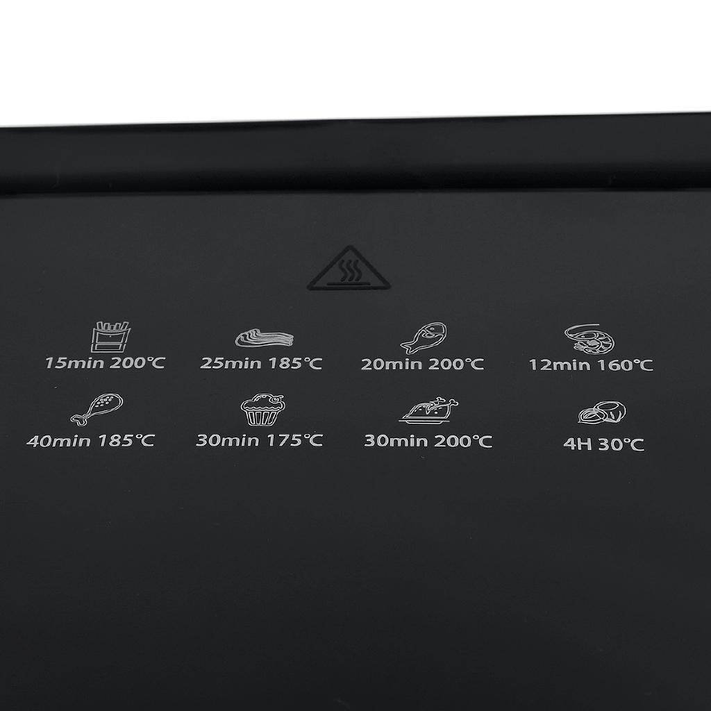 10L Multifunction Smart Fryer Chicken Oil free Air Fryer Oven Healthy Food Fryer Cooker Touch LCD Electric Deep Fryer 28x38x42cm