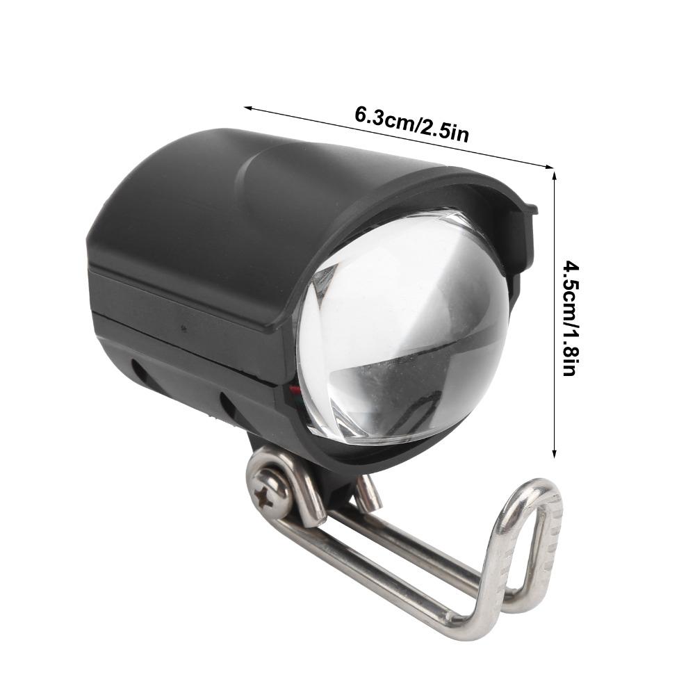 with Horn Bicycle LED Light Plastic + Aluminum Alloy Electric Bike Light Cycling Use