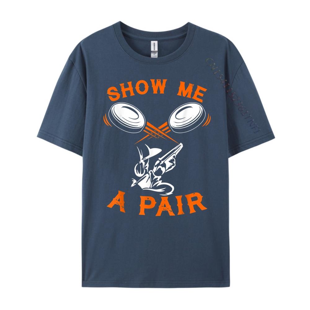 

Show Me A Pair Clay Pigeon Mens Clothing Plus Size Mens Shirt Plus Size Leisure 4XL