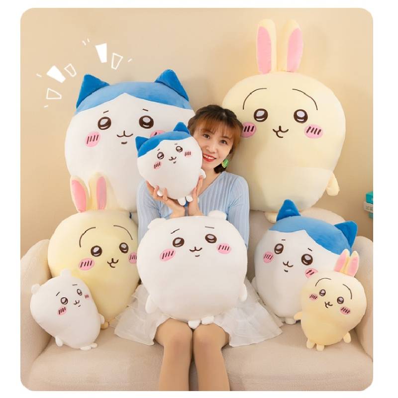 Comic Chiikawa Theme Character Hachiware Usagi Stuffed Toy Doll Pillow Gifts