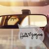 Hello Gorgeous Hello Gorgeous Cartoon Sticker Reflective Hello Gorgeous Decals  Window Trunk Bumper