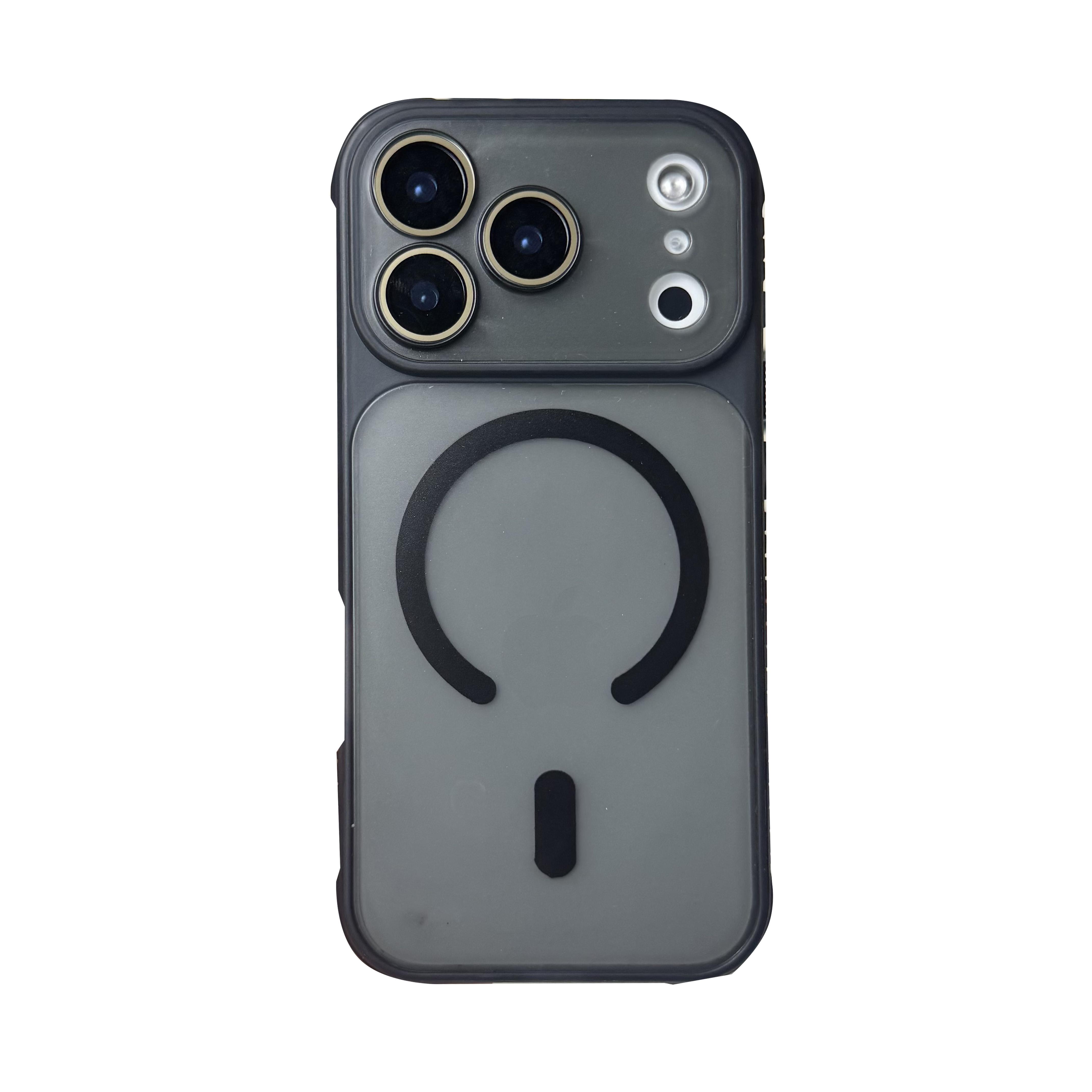 

For Magsafe Wireless Charge Case For iPhone 17 16 15 14 13 12 11 Pro Max Plus Magnetic Matte Clear Shockproof Cover Capa For iPhone 17