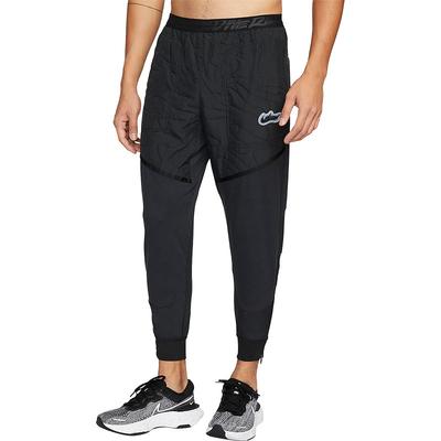Knitted Sweatpants Men's Black Moderate Cuffed Pants DD6767-045