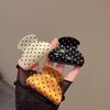 Sweet Dot Acrylic Hair Claw Clips For Women Girls Half-Up Hairstyle Hairpin Korean Fashion Hair Accessories
