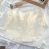 Plus-size Ladies Summer Sweet Lace Edge Ice Silk Cotton Crotch Antibacterial Hip-lifting Mid Waist Triangle Briefs