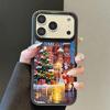 Moscow Castle Christmas Deer Phone Case For iPhone 17 17Air 15 14 13 12 11 16 Pro Max Shockproof Silicone Soft Back Cover Funda