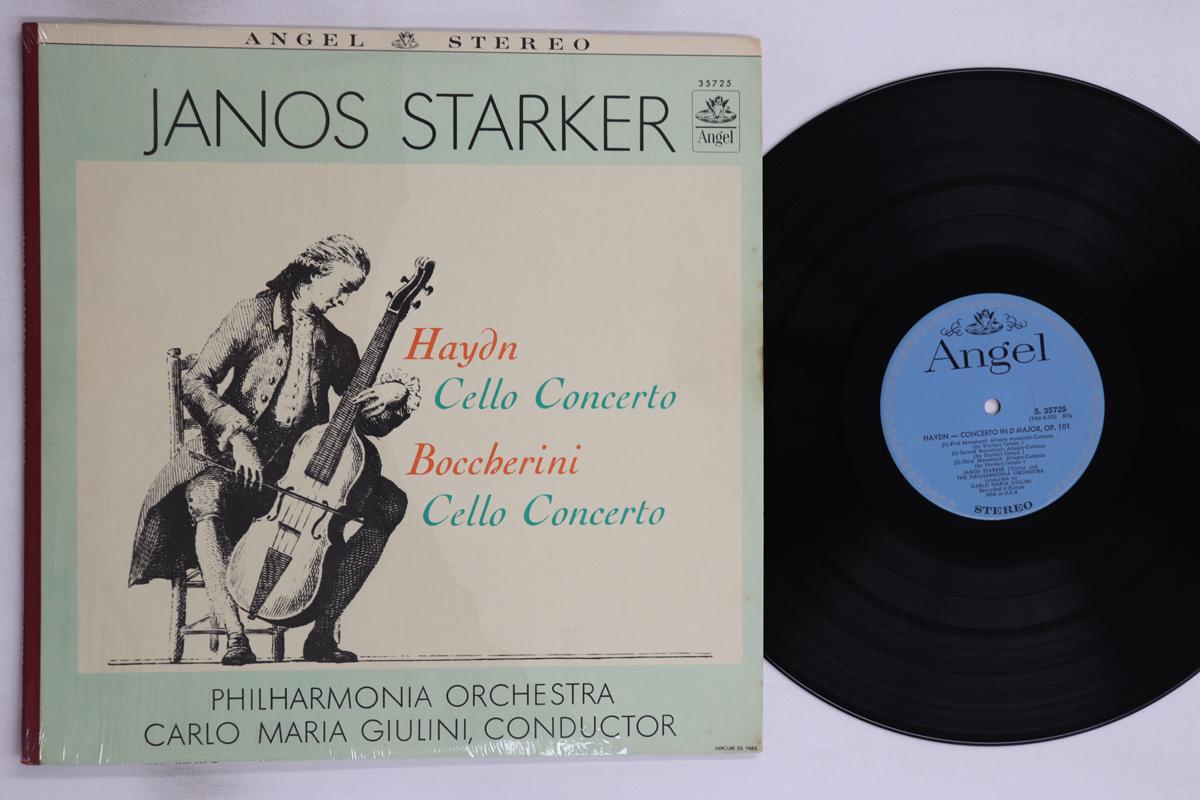 

LP Record JANOS STARKER, RLO MARIA GIULINI, P - Haydn Concerto In D Major Op101 / B S35725 ANGEL 1959 US Classical Used