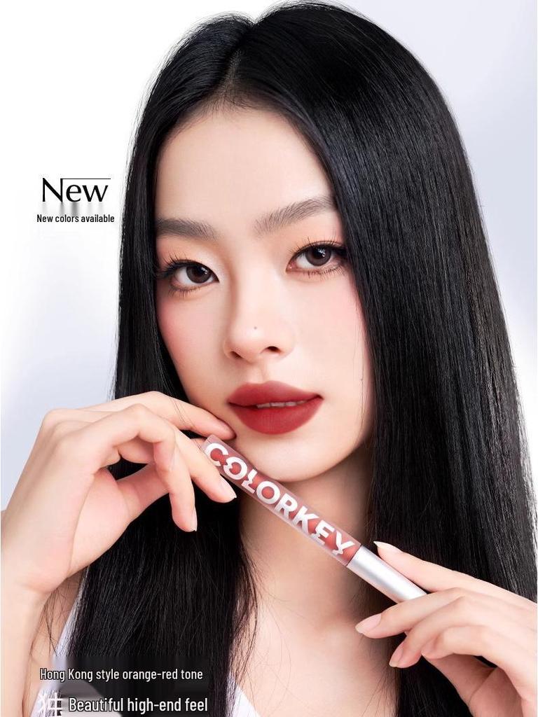 Colorkey Air Velvet Matte Lip Gloss: Brightening, Mirror Finish, Multicolor Lipstick for Women