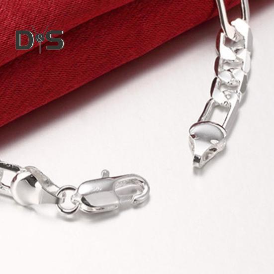 Unisex Bracelet Stainless Hollow Out Chain Solid Color Sturdy Construction Luster Punk Hip Hop Polished Birthday Gift Club Party Jewelry