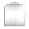 Heat Efficient Fireplaces Back Panel Adjustable Steel Heat Reflectors With Protective Base & Installation Gloves for Home